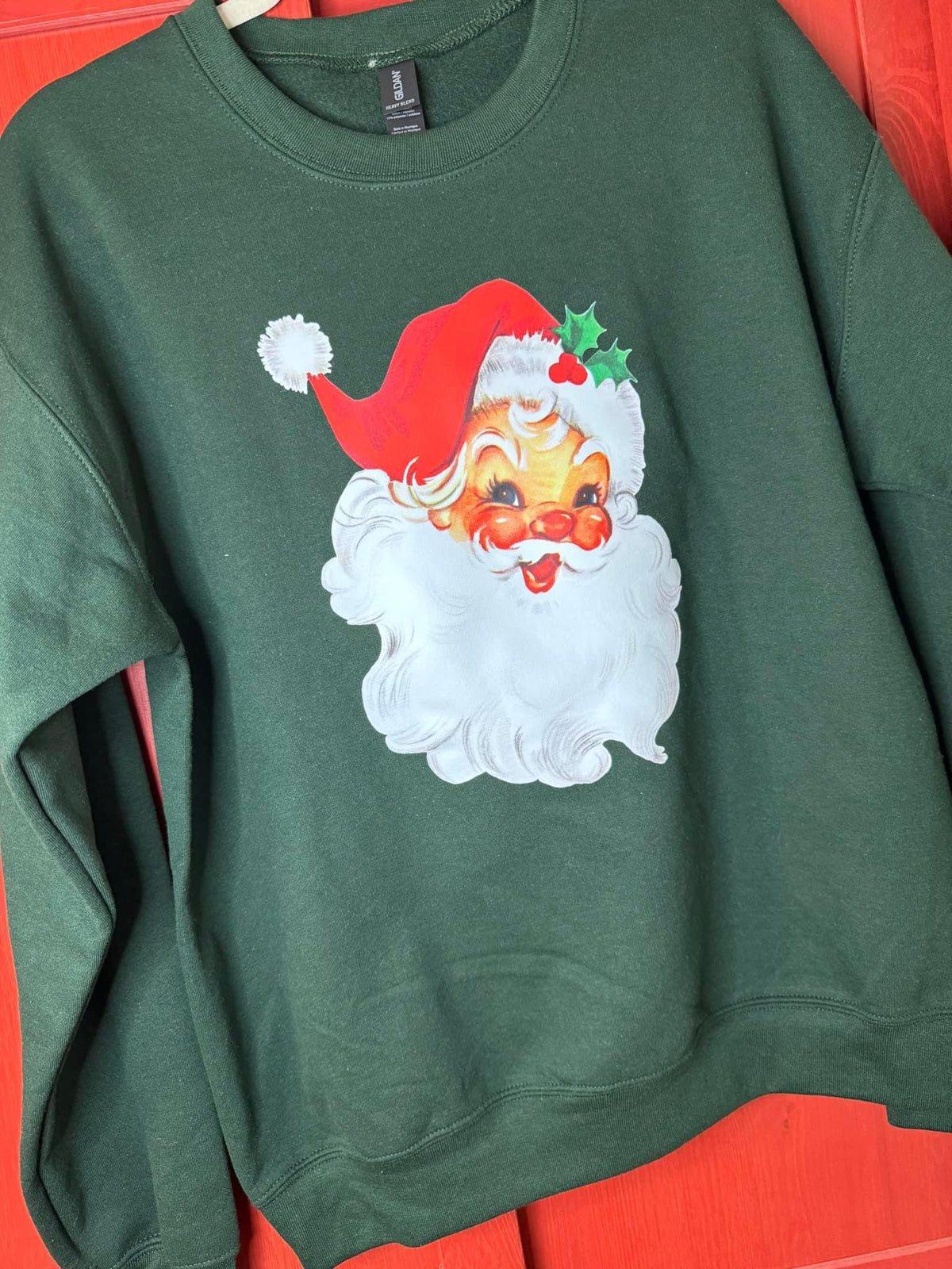 Forest Green Santa