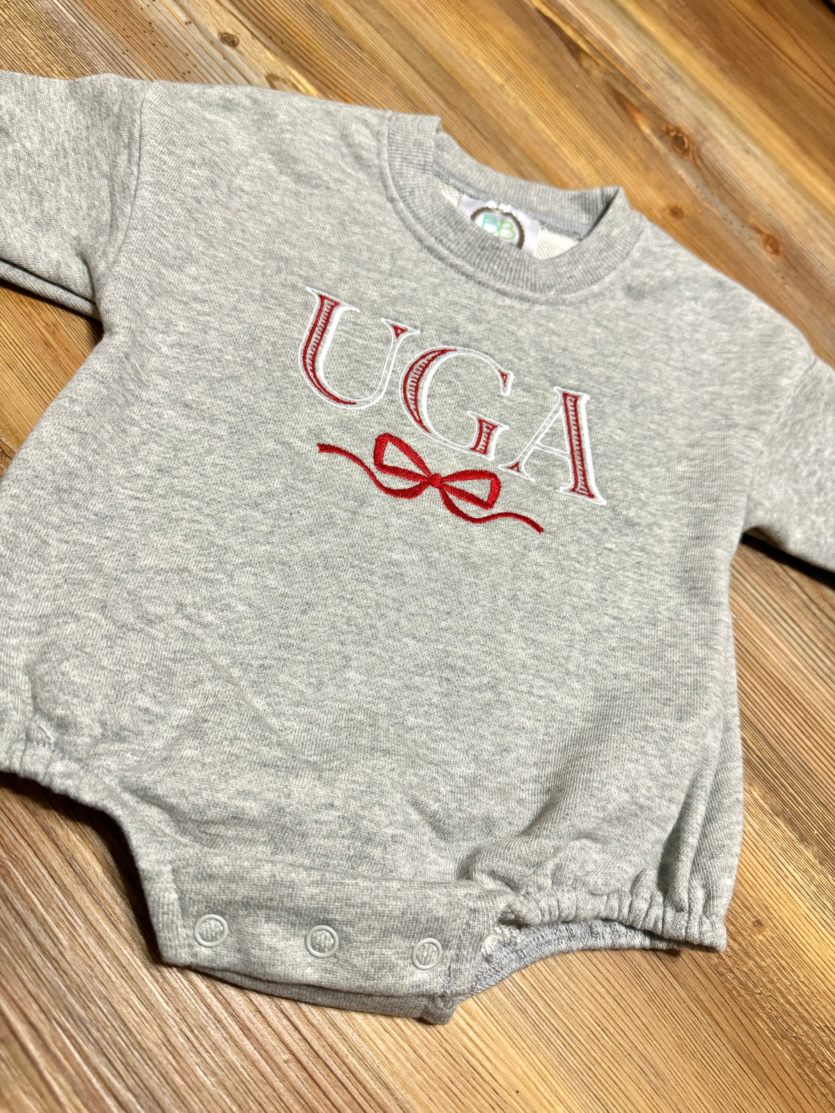 UGA Bow Sweatshirt