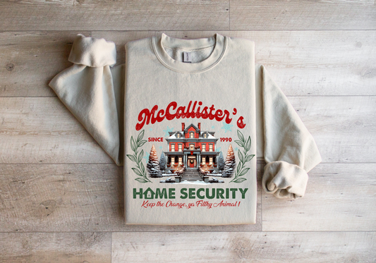 MCCALLISTERS HOME SECURITY