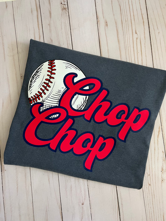 Comfort Colors Denim Chop Chop Tshirt