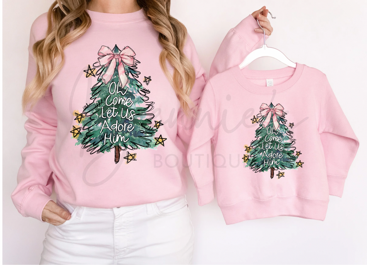 Oh Come Let Us Crewneck