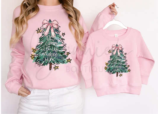 Oh Come Let Us Crewneck